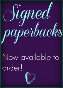 Signed Paperbacks Sign