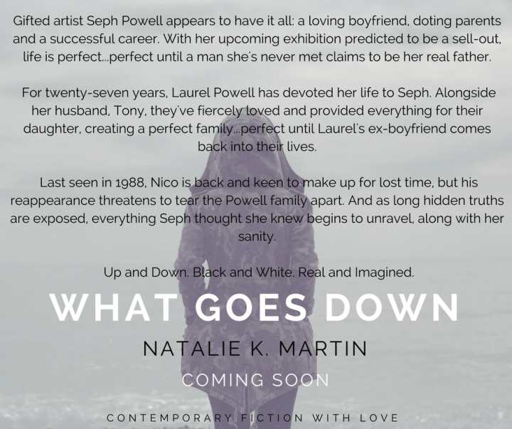 SEPH POWELL IS A GIFTED ARTIST WITH A LOVING BOYFRIEND AND SUPPORTIVE PARENTS. HER UPCOMING EXHIBITION IS JUST A FEW WEEKS AWAY AND PREDICTED TO BE A SELL-OUT. LIFE APPEARS TO BE PERFECT...PERFECT UNTIL A MAN SHE'S N.png